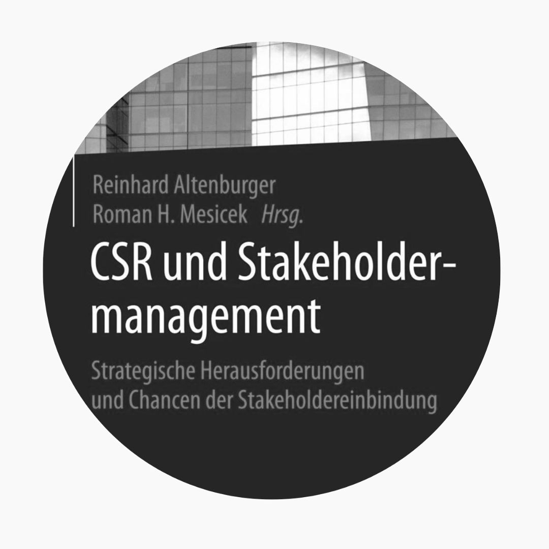 CSR und Stakeholdermanagement Buch - Springer Verlag Fachbuch